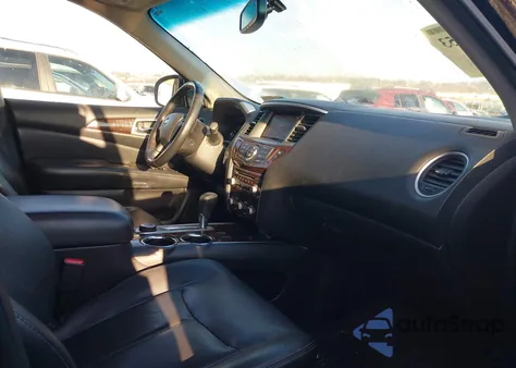 2014 Nissan Pathfinder Sl z USA, uszkodzony, nr VIN 5N1AR2MM0EC630055